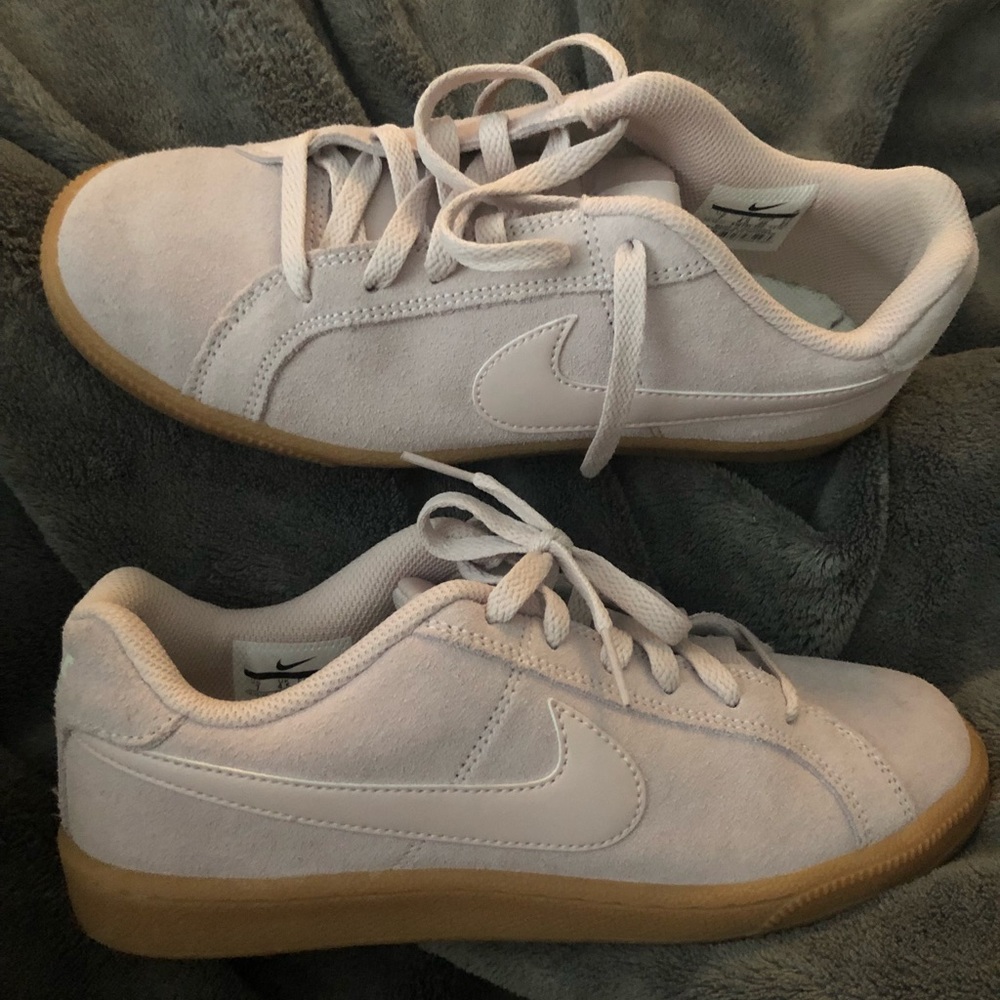 Pink Suede Nike Cortez